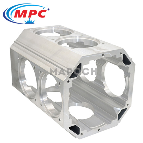 Industrial controller enclosure 6061-T651 Natural Oxide